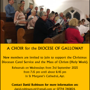 Galloway Diocesan Choir – New Members Welcome